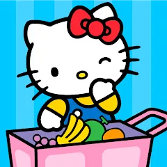 Скачать взломанную Hello Kitty: Kids Supermarket (Хеллоу Китти)  [МОД Все открыто] - стабильная версия apk на Андроид