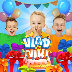 Взломанная Vlad and Niki: Birthday Party  [МОД Unlocked] - полная версия apk на Андроид