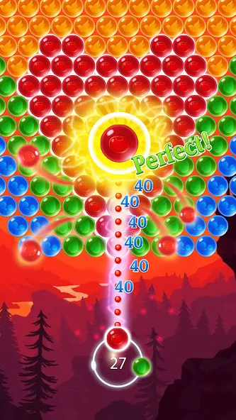 Bubble Shooter Magic Forest (Бабл шутер Магик Форест)  [МОД Menu] Screenshot 1