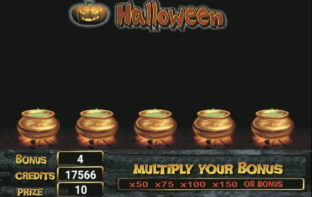 Slot Machine Halloween Lite (Слот машина Хэллоуин Лайт)  [МОД Unlimited Money] Screenshot 3