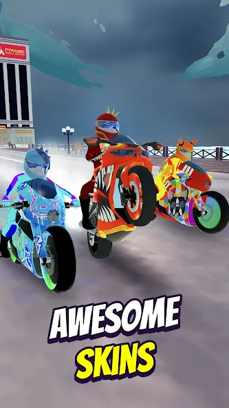 Wild Wheels: Bike Racing (Уайлд Вилз)  [МОД Unlimited Money] Screenshot 3