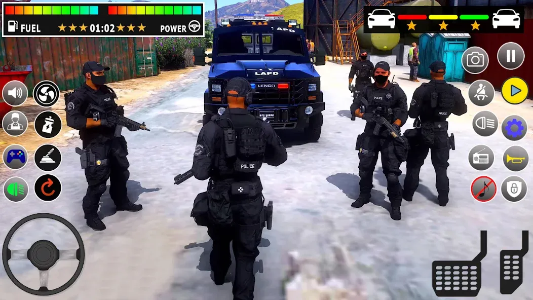 Police Games Simulator: PGS 3d  [МОД Menu] Screenshot 1