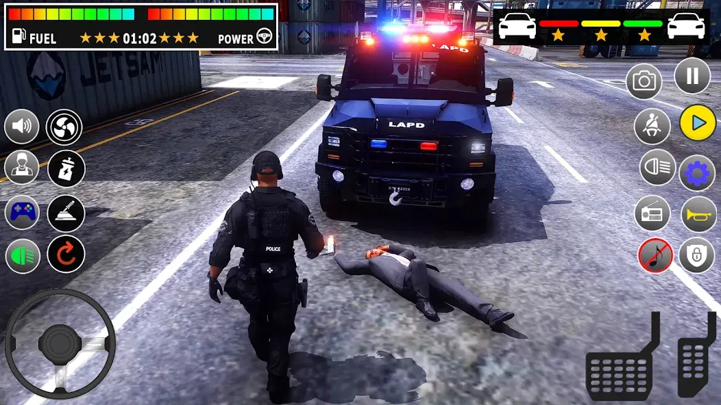 Police Games Simulator: PGS 3d  [МОД Menu] Screenshot 5