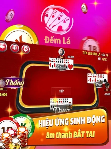 Tiến Lên Đếm Lá - Tien Len  [МОД Меню] Screenshot 4