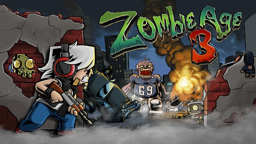 Zombie Age 3 Premium: Survival (Зомби Возраст 3 Премиум)  [МОД Меню] Screenshot 1