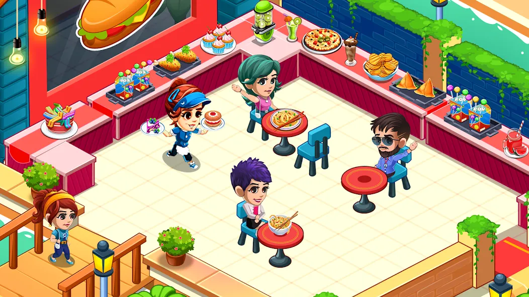 Cooking Restaurant Kitchen (Кукинг Ресторан Китчен)  [МОД Mega Pack] Screenshot 2