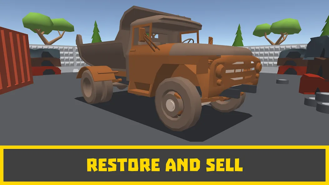 Retro Garage - Car Mechanic  [МОД Unlimited Money] Screenshot 3