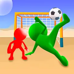 Взломанная Stickman Soccer Football Game  [МОД Бесконечные монеты] - стабильная версия apk на Андроид