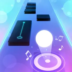 Скачать взломанную Piano Hop - Music Tiles (Пиано Хоп)  [МОД Mega Pack] - полная версия apk на Андроид