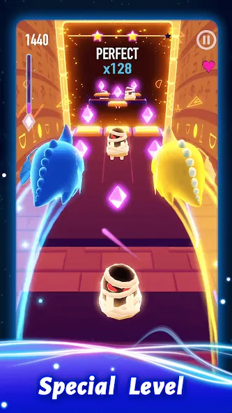 Rolling Twins: Music Ball Rush (Роллинг Твинс)  [МОД Mega Pack] Screenshot 1