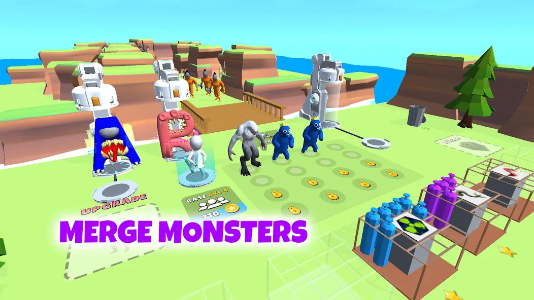 Grimace monster playground (Батл Плейграунд Монстерс)  [МОД Mega Pack] Screenshot 2