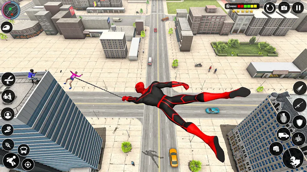 Spider Rope Games - Crime Hero  [МОД Все открыто] Screenshot 4