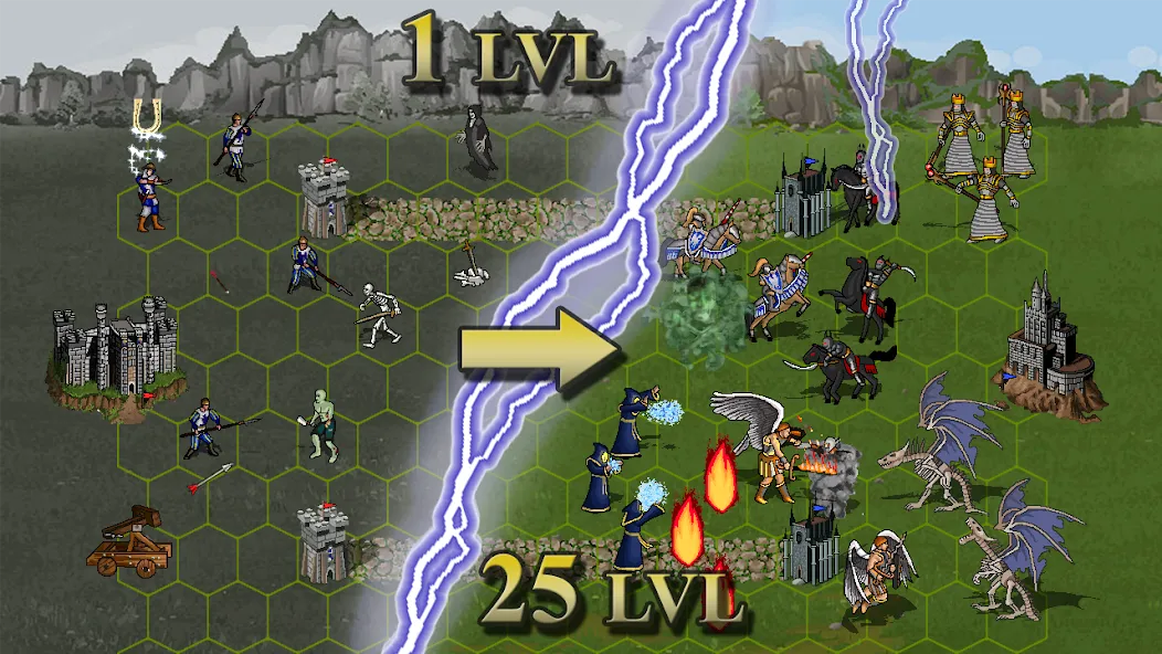 Heroes of Might: Magic arena 3  [МОД Mega Pack] Screenshot 4