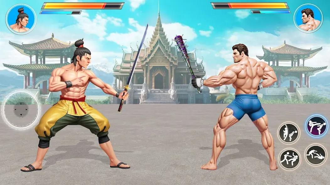 Kung Fu Karate Fighting Games  [МОД Unlimited Money] Screenshot 2