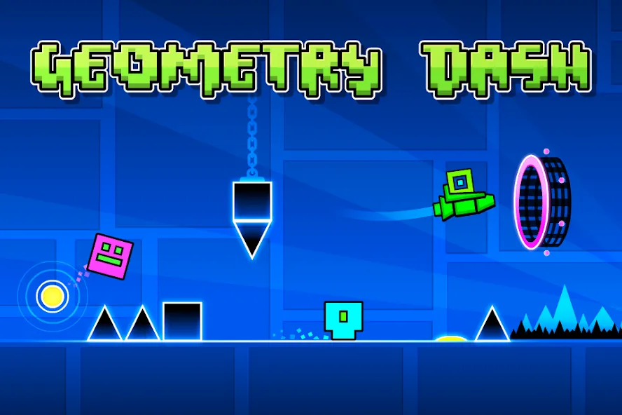 Geometry Dash Lite (Геометрия Дэш Лайт)  [МОД Все открыто] Screenshot 1