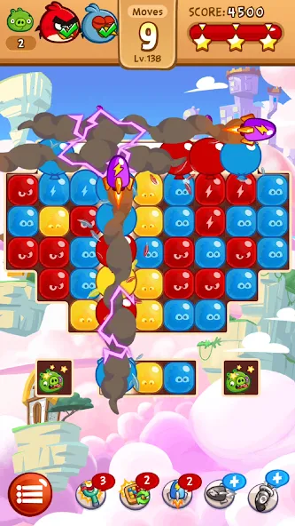 Angry Birds Blast (Энгри Бердс Бласт)  [МОД Бесконечные деньги] Screenshot 2