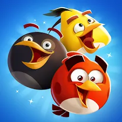 Скачать взломанную Angry Birds Blast (Энгри Бердс Бласт)  [МОД Бесконечные деньги] - полная версия apk на Андроид