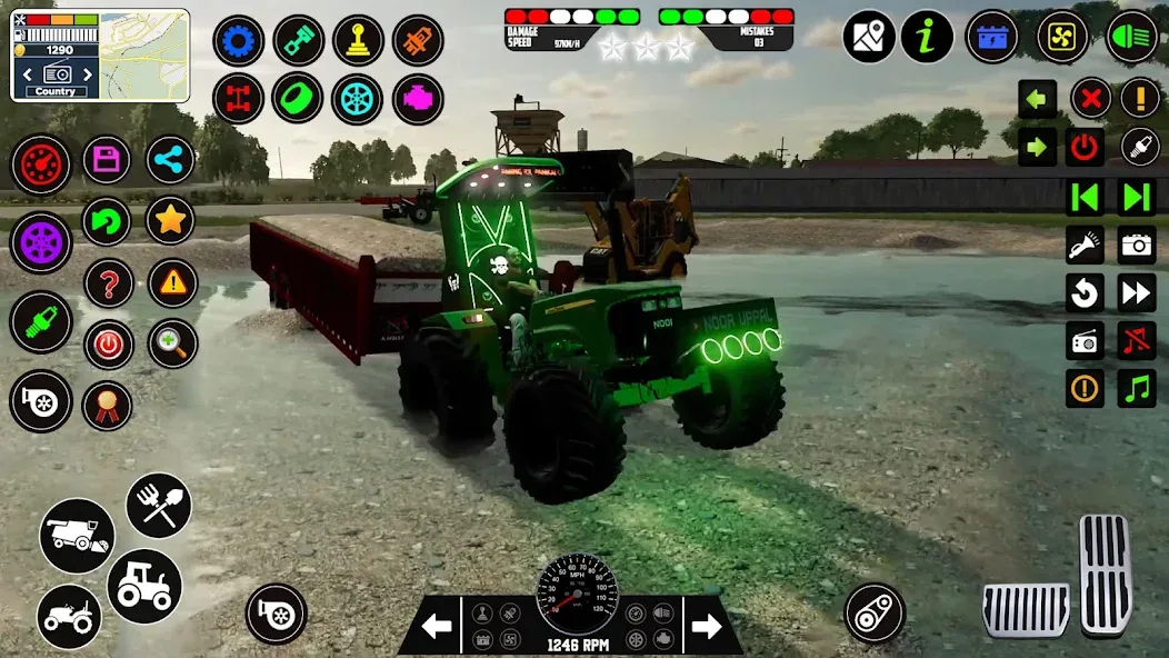 Indian Tractor Farming Games  [МОД Много монет] Screenshot 3