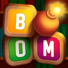 Взлом Wordboom - Online Word Game  [МОД Unlocked] - полная версия apk на Андроид