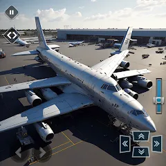 Взлом Real Plane Flying Simulator  [МОД Unlocked] - стабильная версия apk на Андроид
