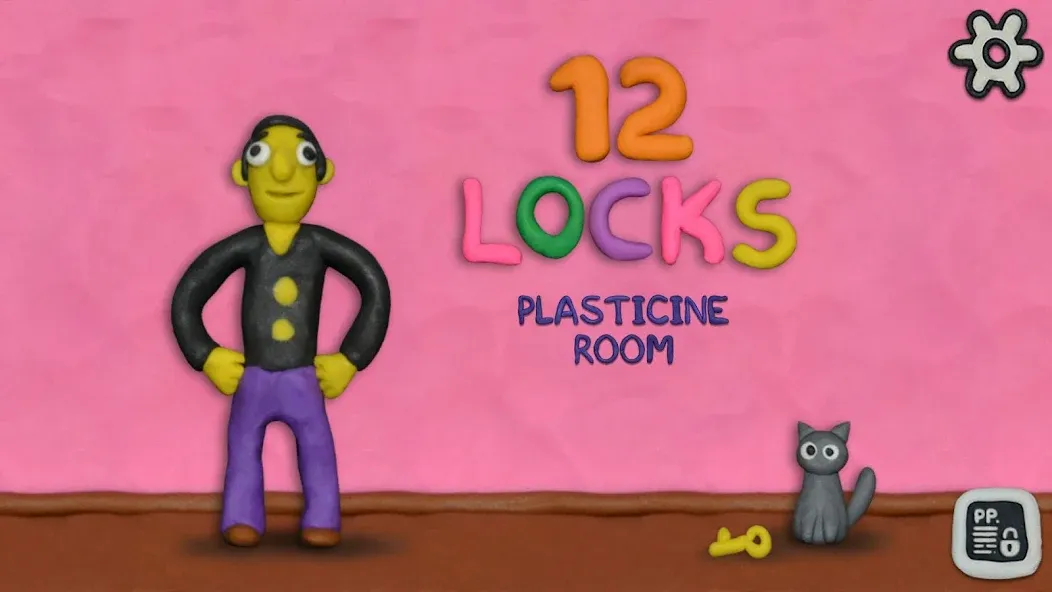 12 LOCKS: Plasticine room  [МОД Mega Pack] Screenshot 1