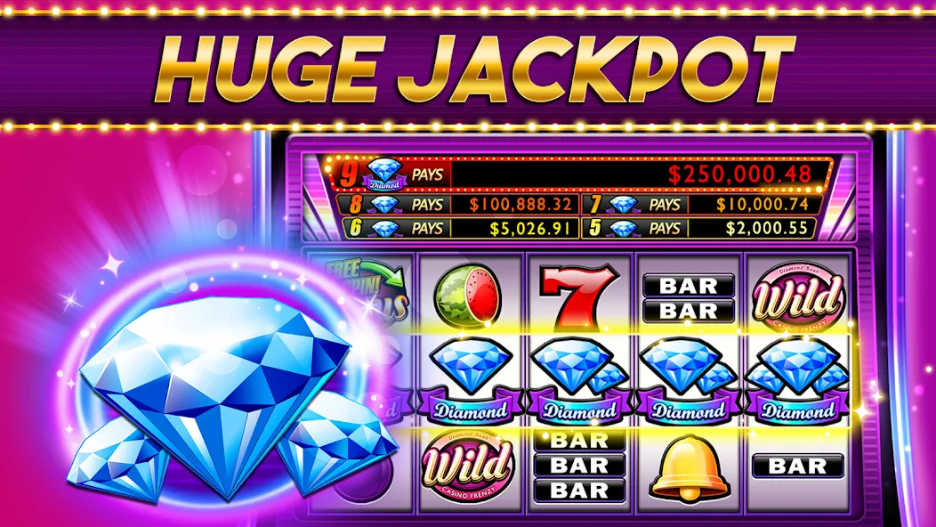 Casino Frenzy - Slot Machines (Казино Френзи)  [МОД Mega Pack] Screenshot 2