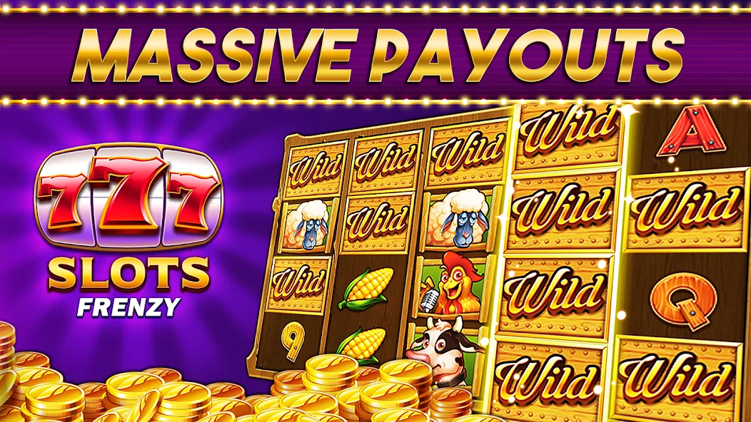 Casino Frenzy - Slot Machines (Казино Френзи)  [МОД Mega Pack] Screenshot 4