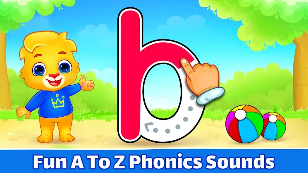 ABC Kids - Tracing & Phonics (ЭйБиСи Кидс)  [МОД Все открыто] Screenshot 2