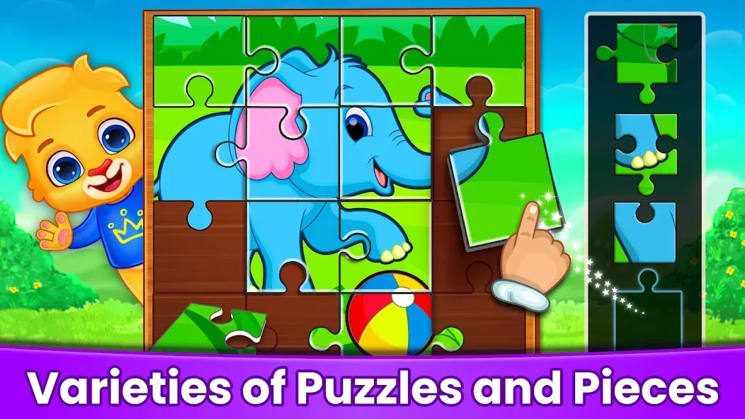 Puzzle Kids: Jigsaw Puzzles  [МОД Все открыто] Screenshot 2