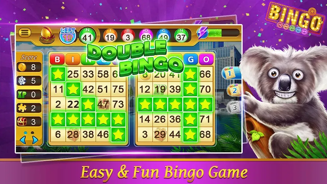 Bingo Happy HD - Bingo Games (Бинго Хэппи ХД)  [МОД Бесконечные монеты] Screenshot 3