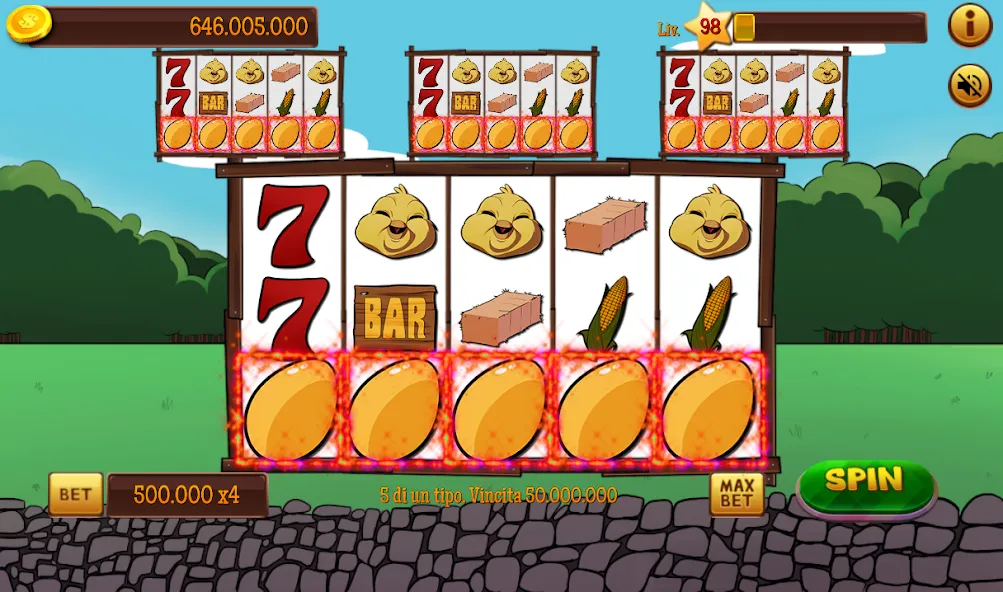 Slot Gallina 4 (Слот Галлина 4)  [МОД Меню] Screenshot 1