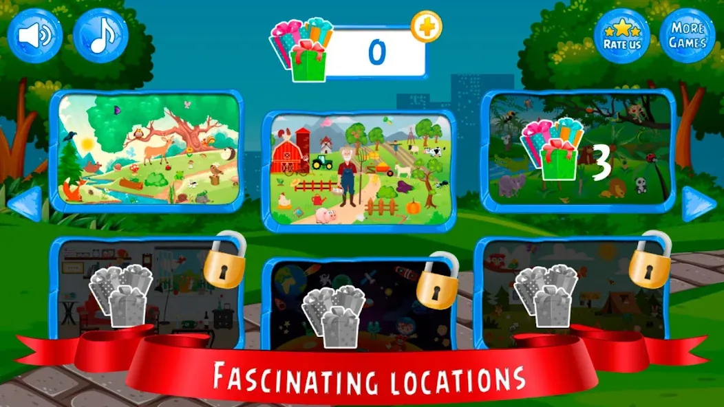 Hidden Object games for kids  [МОД Много монет] Screenshot 2