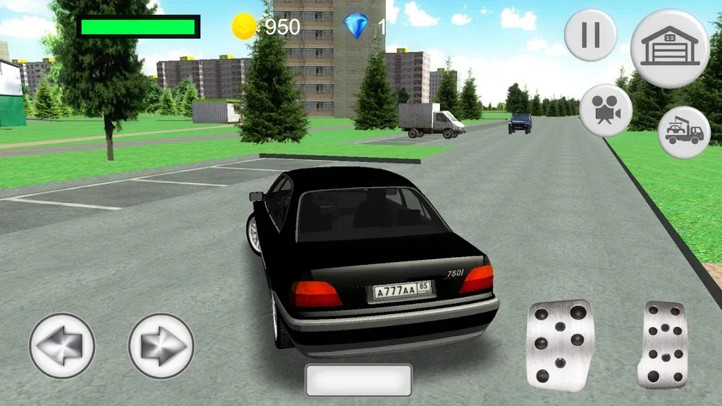 Игра машины в городе  [МОД Menu] Screenshot 1