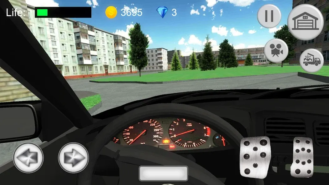 Игра машины в городе  [МОД Menu] Screenshot 3