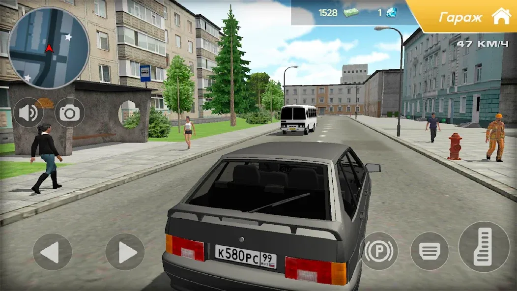 Lada 2114 Car Simulator  [МОД Много монет] Screenshot 2