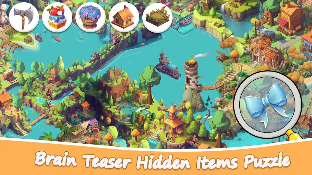 Find It Hidden Objects Games (Скавенджер Хант)  [МОД Unlocked] Screenshot 2