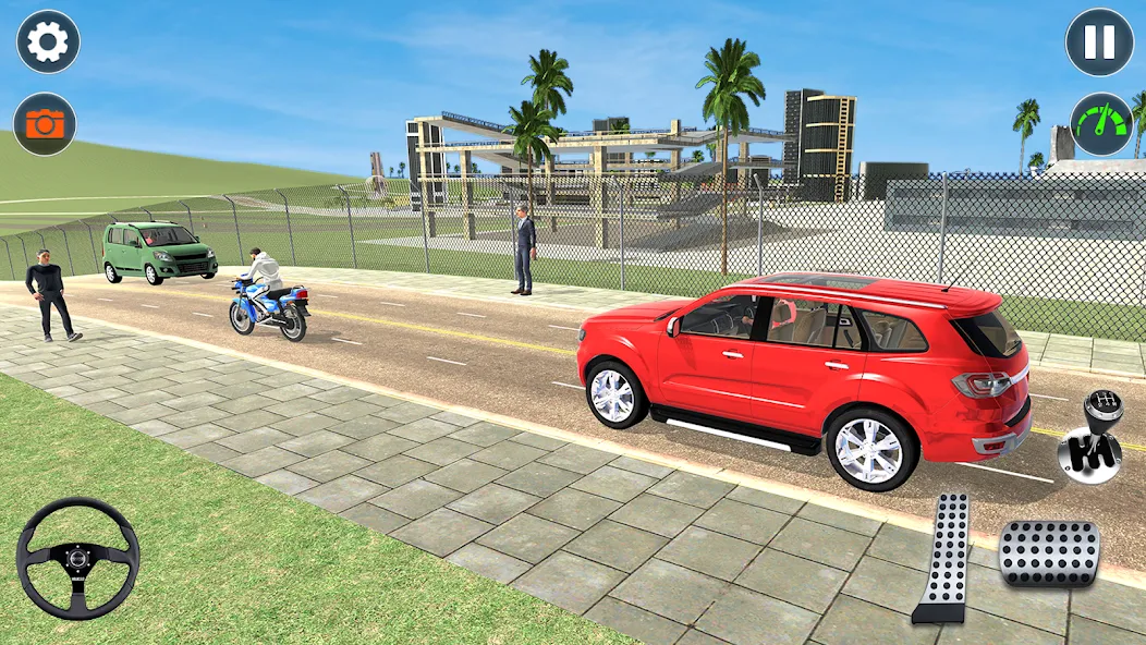 Indian Car Simulator: Car Game (Индийский автомобильный симулятор)  [МОД Mega Pack] Screenshot 2