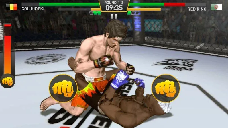 Fighting Star  [МОД Много денег] Screenshot 1