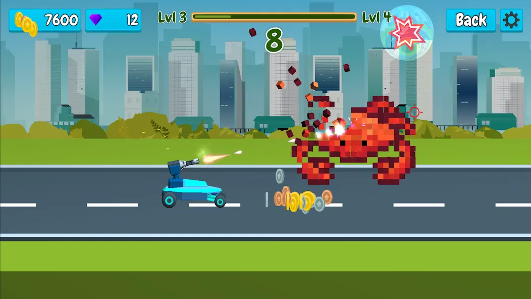 Rusher Crusher: Demolition! (Рашер Крашер)  [МОД Много денег] Screenshot 1