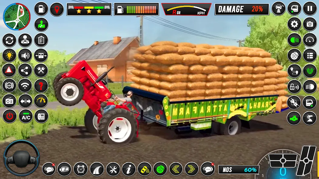 Indian Tractor Simulator Games  [МОД Меню] Screenshot 2