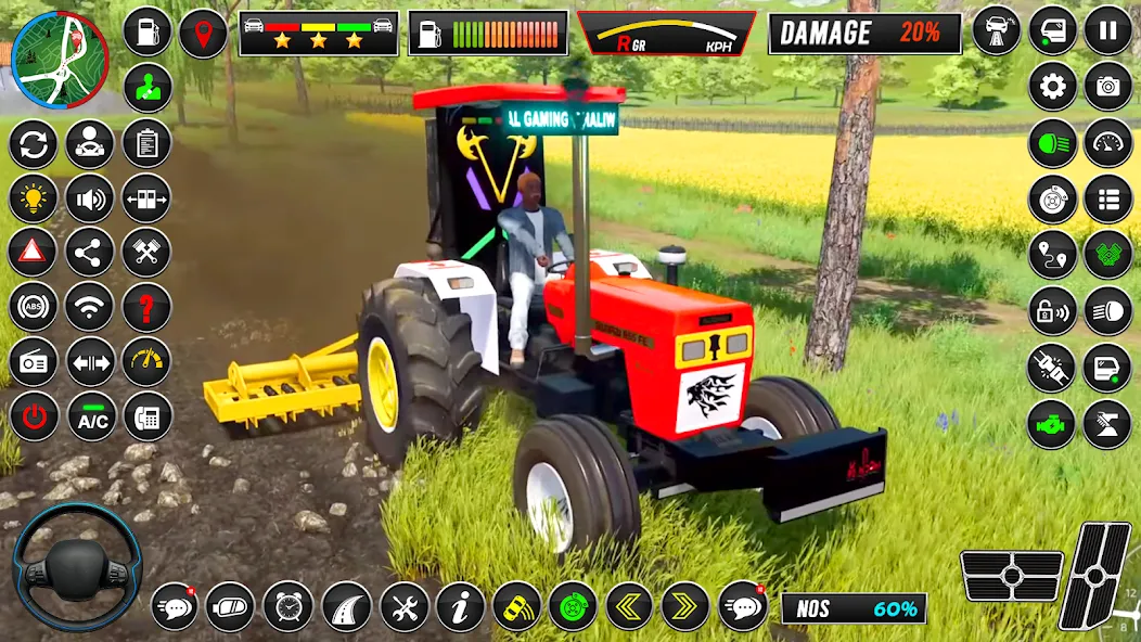 Indian Tractor Simulator Games  [МОД Меню] Screenshot 5