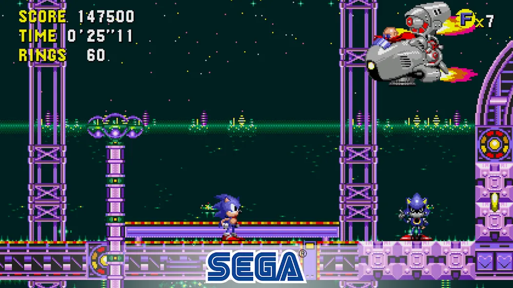 Sonic CD Classic (Соник СД Классик)  [МОД Menu] Screenshot 3