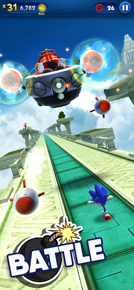 Sonic Dash - Endless Running (Соник Дэш)  [МОД Все открыто] Screenshot 3