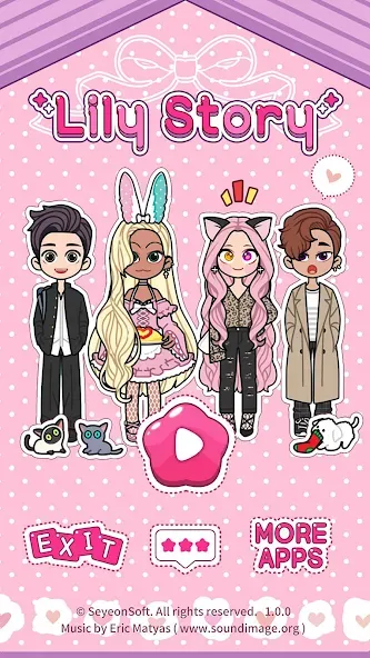 Lily Story : Dress Up Game  [МОД Mega Pack] Screenshot 1