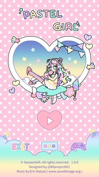 Pastel Girl : Dress Up Game  [МОД Бесконечные деньги] Screenshot 1