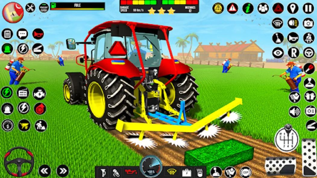 Indian Tractor Driving Game 3D (Фарминг Геймс)  [МОД Много денег] Screenshot 5