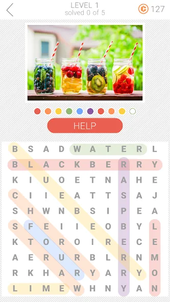 10x10 Word Search (десять на десять)  [МОД Menu] Screenshot 1