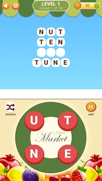 Word Market 2  [МОД Menu] Screenshot 1