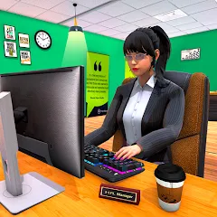 Скачать взломанную Virtual HR Manager Job Games  [МОД Menu] - полная версия apk на Андроид