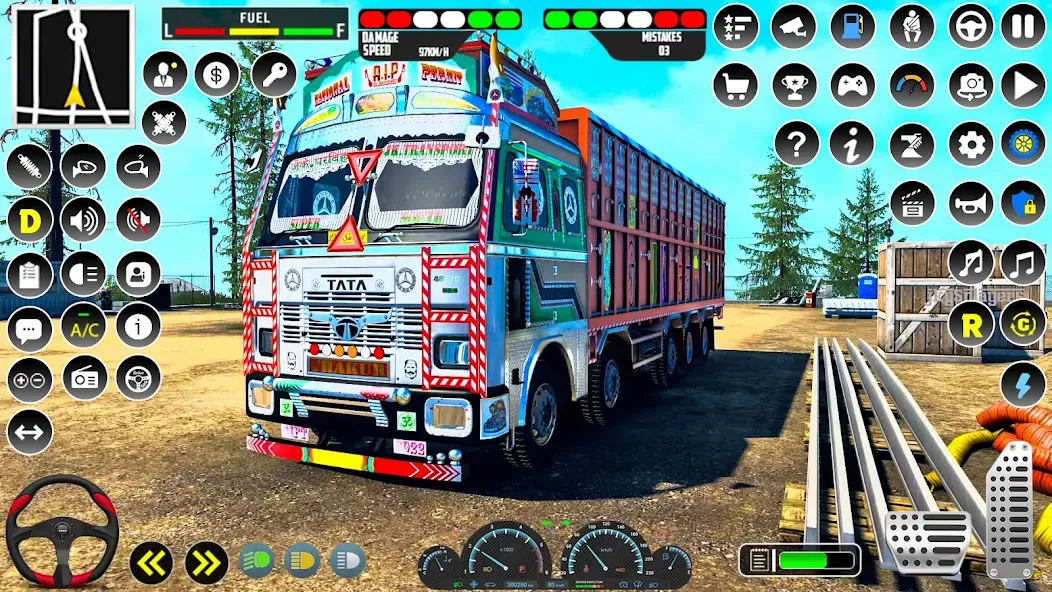 Indian Truck Driver Simulator  [МОД Бесконечные деньги] Screenshot 4